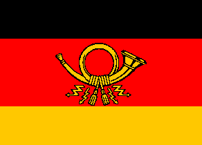 [Car Flag for the Post Office State Secretary 1950-1994 (Germany)]